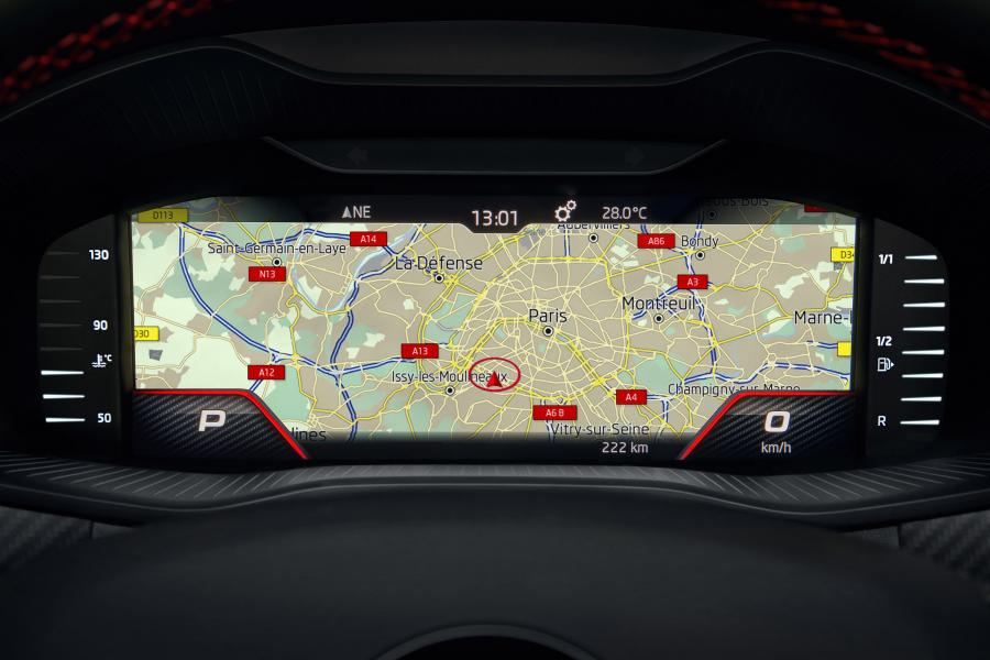 Панель приборов Skoda Kodiaq RS 2019 года  (WW) (фото 36 из 159)